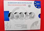 Bundesrepublik Deutschland 10 Euro Silber-Gedenkmünzenset BRD 10 € Silber Gedenkmünzenset Blister 2006 PP Polierte Platte Original
