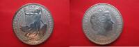 Grossbritannien 2 Pounds Silber - Silberunze - 2 Pfund - Britannia - One Silver Ounce