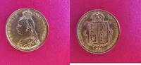 Grossbritannien 1/2 Sovereign England - Victoria - Wappen - Typ - Halfsovereign - Gold