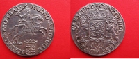 Niederlande / Utrecht Ducaton zilveren rijder - Silver Rider - Reiter - Ritter zu Pferd