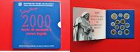 Italien KMS Kursmünzensatz in alter LIRE Währung - Giordano Bruno