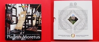 Belgien Euro KMS Kursmünzensatz 3,88 Euro + Medaille - Plantin-Moretus