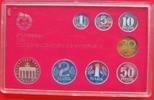 DDR KMS Original Kursmünzensatz Kurssatz mit 5 Mark BBT Brandenburger Tor seltener!