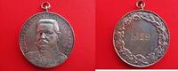 Kaiserreich / Preussen Medaille von Oertel - Reichspräsident von Hindenburg / Gravur 1929 im Eichenkranz -
