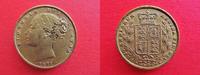 Grossbritannien Sovereign 1 Pfund - GOLD - United Kingdom - Victoria - young head - Wappen - Wappentyp