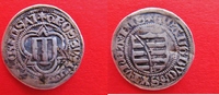 Sachsen Spitzgroschen Ernst, Albrecht und Wilhelm III., 1465-1482 - Freiberg - Landsberger Pfähle