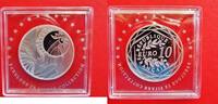 Frankreich 10 Euro Silber - Gallischer Hahn - Proof ! -