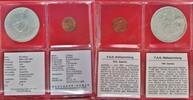 Gambia / F.A.O. 20 Dalasis FAO - Eingeborene bei Ernte - dazu 1 Butut 1974 Erdnüsse -