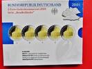BRD Gedenkmünzenset 5 x 2 Euro Gedenkmünzen-Satz 5x 2 € ADFGJ komplett Bundesländer Saarland Ludwigskirche -