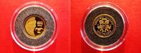 Togo 1500 Francs 1/25 Gold Unze Miniaturgoldmünze - Mini - Heinrich Heine -