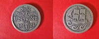 Danzig 1/2 Gulden Freie Stadt - Kogge - Deutsche Kolonien & Nebengebiete