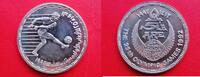 Ägypten 5 Pfund 5 Pounds - Olympiade - Olympische Spiele 1992 - Fussball - nur 999 Expl. in stgl -