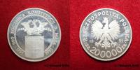 Polen 200.000 Zloty Silber 200000 Zl Zlotych Zloty 200. Jahrestag Verfassung
