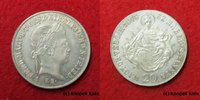 RDR /Österreich / Ungarn 20 Kreuzer Krajczer Ferdinand I. Unabhängigkeitskrieg 1848/49 Madonna Revolutionsjahre
