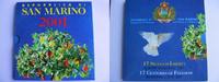 San Marino KMS Kursmünzensatz, Kurssatz vor Euro, Serie, letzter Satz in alter Lire Währung,