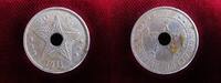 Belgisch Kongo 20 Centimes Albert 1909-1934, Belgien, Kolonien, Lochgeld