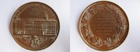 Österreich Bronzemedaille Habsburger Lande, Medaille von Lange, Bronze, Land-+Forstwirte Steiermark, Graz,