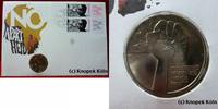 DDR 5 Mark Anti-Apartheid, im Numisbrief, Numis-Brief "No Apartheid",