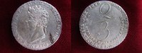 Braunschweig-Calenberg-Hannover 2/3 Taler HANNOVER, Georg IV., Gulden, etwas fleckige Patina,