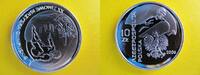 Polen 10 Zlotych 10 Zloty, Silber, Olympische Spiele Turin, Snowboarder, Snowboarding, Silber, -