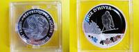 Frankreich 10 Euro 10 €, Olympische Winterspiele Vancouver, Silber, Ski Alpin, Skifahrer,