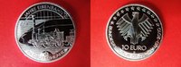 BRD 10 Euro € Silber, Polierte Platte, 175 Jahre Eisenbahn in Deutschland, Gedenkmünze, -