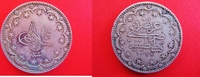 Osmanisches Reich / Türkei 20 Kurush Mohammed V. 1909-1918, Jahreszahl 1327 = 1917