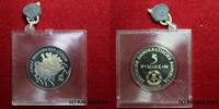 DDR 5 Mark Adolf Freiherr von Lützow Hartplastik versiegelt Bleiplombe GDR, Proof,