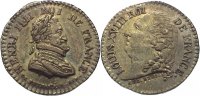 Frankreich Silbermedaille Ludwig XVIII. 1814, 1815-1824. -