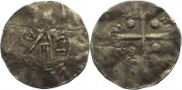 Niederlande-Deventer, königliche Münzstätte Pfennig Heinrich II. 1002-1024.