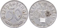 Drittes Reich 50 Reichspfennig Kursmünzen 1933-1945. -