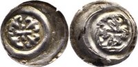 Bamberg, Bistum Pfennig Heinrich I. von Bilversheim 1242-1257.