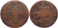 Russland Cu 2 Kopeken Elisabeth I. 1741-1761.
