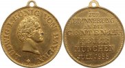 Bayern-München, Stadt Vergoldete Bronzemedaille