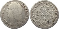 Frankreich 1/10 Écu au bandeau 1 Ludwig XV. 1715-1774. -