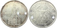 Drittes Reich 5 Reichsmark Kursmünzen 1933-1945.