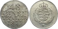 Sachsen-Albertinische Linie 1/48 Taler Friedrich August I. 1806-1827.