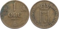Norwegen Cu 1 Öre 1 Haakon VII. 1905-1957.