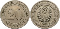 Kleinmünzen 20 Pfennig