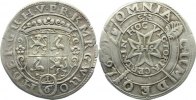 Reuss, ältere Linie zu Obergreiz 1/6 Taler Heinrich I. 1629-1681.