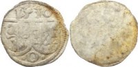 Öttingen Einseitiger Pfennig Karl Wolfgang, Ludwig XV., Martin, Ludwig XIV. 1522-1529.