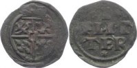 Hildesheim, Bistum Kipper Cu Flitter Ferdinand von Bayern 1612-1650.