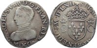 Frankreich Teston Karl IX. 1560-1574.