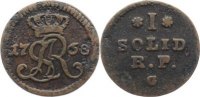 Polen Solidus Stanislaus August 1764-1795.