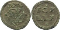 Mecklenburg-Güstrow Cu Scherf Ulrich III. 1556-1603.