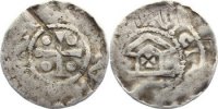 Mainz, Königliche Münzstätte Obol Otto III. 983-1002.