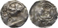 Mainz, Königliche Münzstätte Pfennig Heinrich II., der Heilige 1002-1024.