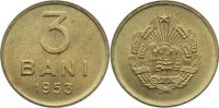 Rumänien 3 Bani Volksrepublik 1947-1965.