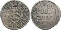 Dänemark 6 Skilling Christian IV. 1588-1648.