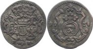Sachsen-Albertinische Linie Pfennig Friedrich August II. 1733-1763.